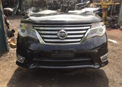 Nissan C26 Facelift Hybirid MR20 Haflcut Nosecut