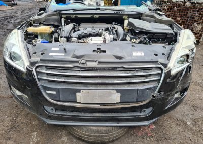 Peugeot 508 turbo half cut