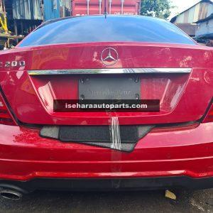 Benz w204 facelift rear cut complete